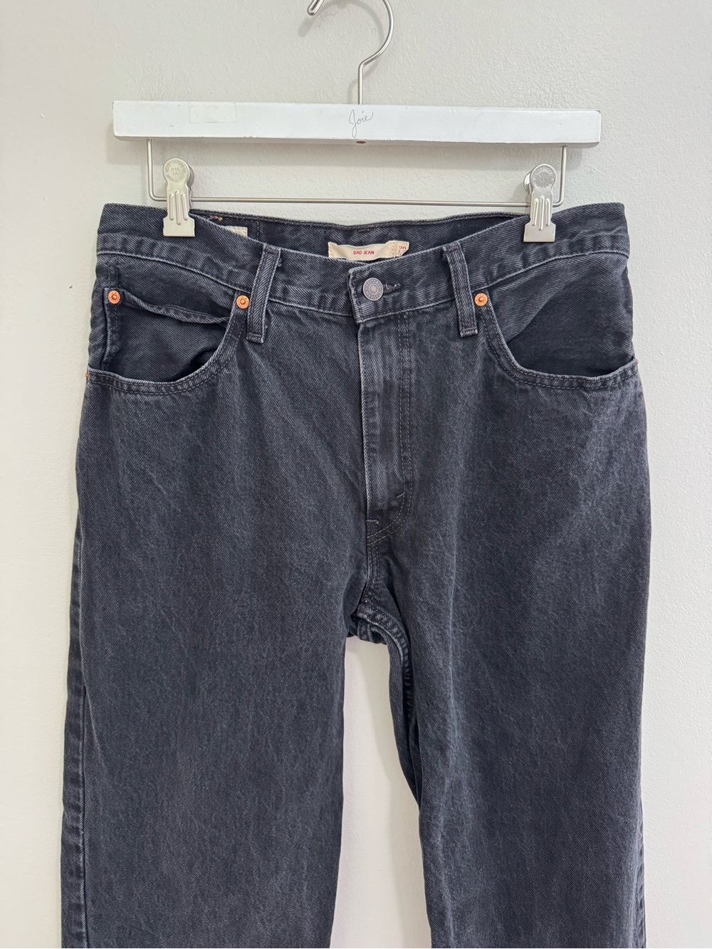 Levi's Grey Black Dad Jeans - Picture 6 of 8